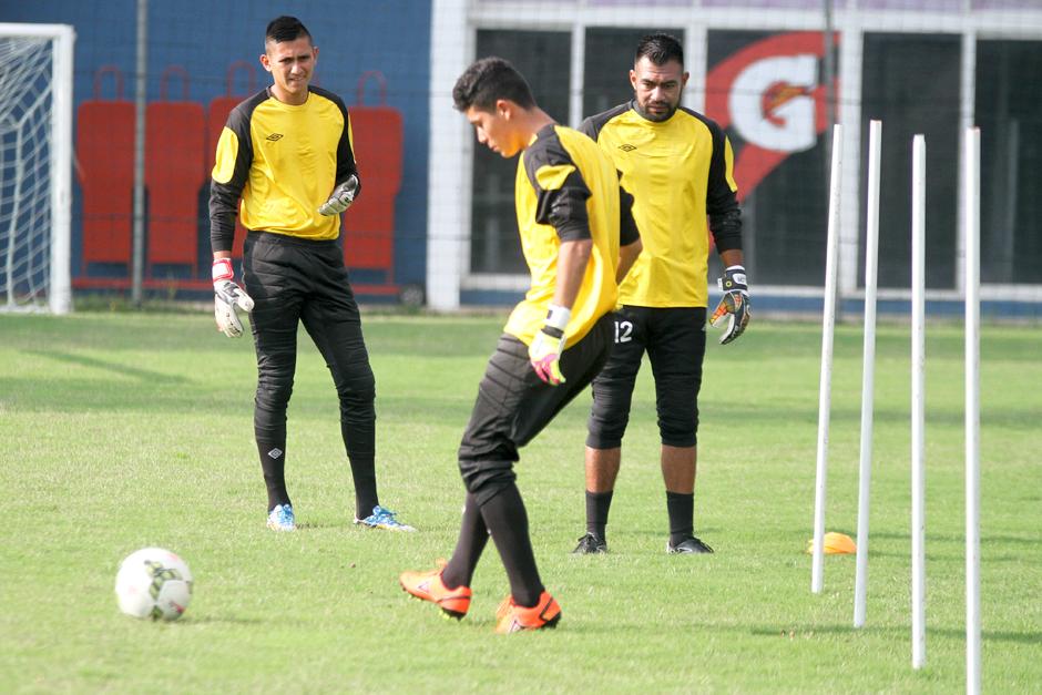 Gilder Lemus en su primer día de entrenamiento con la Selección mayor. (Foto: Luis Barrios/Soy502)