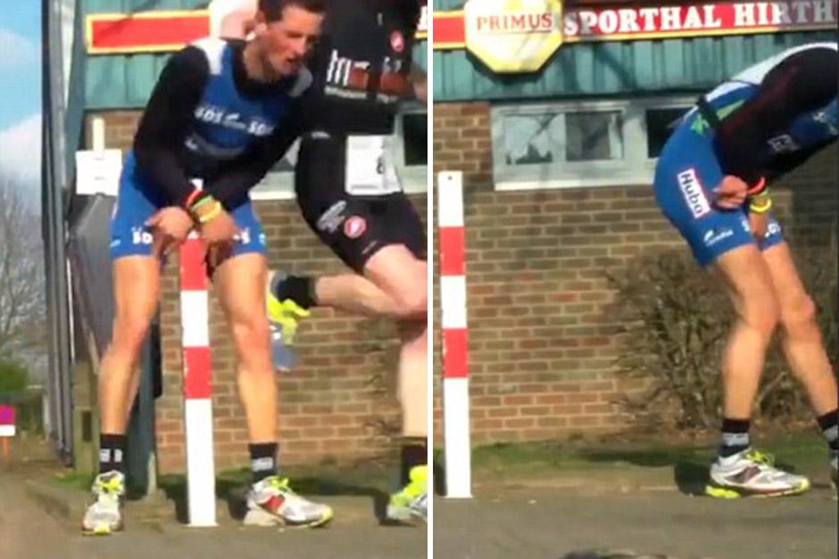 Un corredor se lastim&oacute; la entrepierna durante un marat&oacute;n. (Foto: dailymail.co.uk)