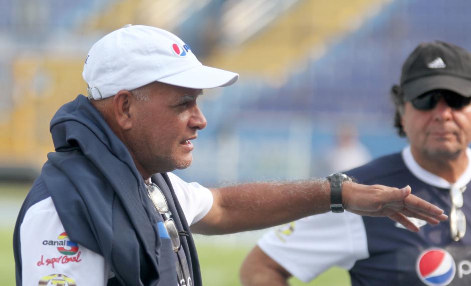 Walter Claverí se mostró complacido con sus jugadores. (Foto: Luis Barrios/Soy502)