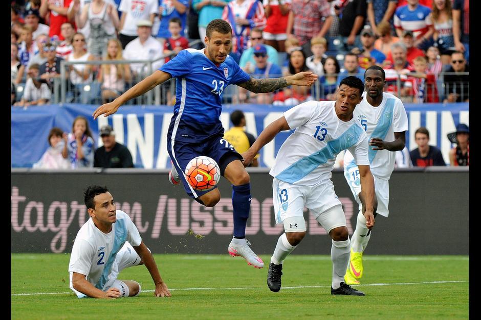 En el &uacute;ltimo duelo entre Guatemala y Estados Unidos ganaron los norteamericanos 4-0, en Nashville, Tennesse. (Foto: Archivo)