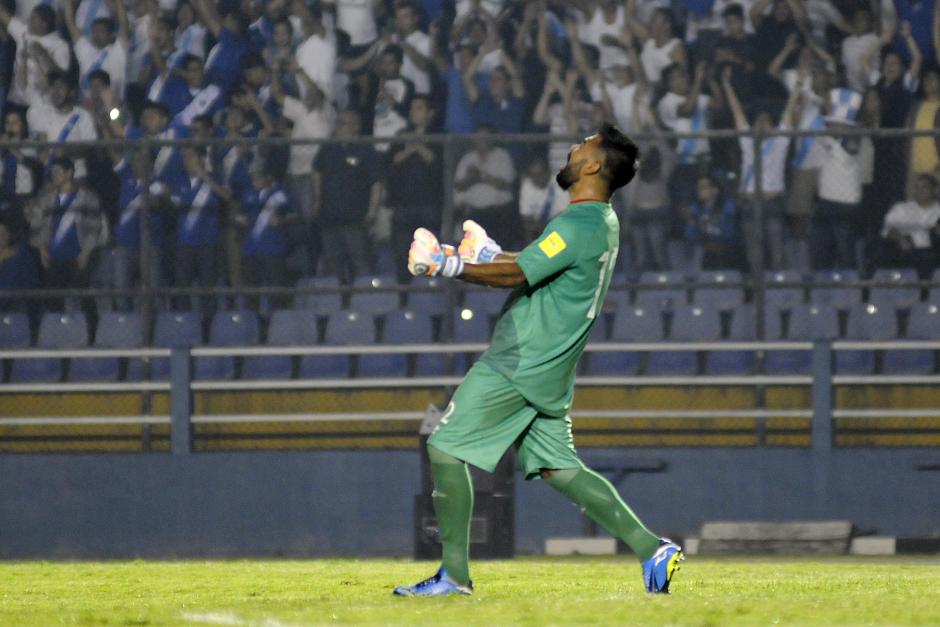 Motta logr&oacute; mantener invicta la porter&iacute;a guatemalteca. (Foto: Orlando Chile/Nuestro Diario)