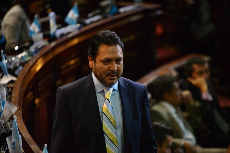 El diputado Gudy Rivera enfrenta proceso de antejuicio presentado por el Ministerio Público y la CICIG, por las supuestas presiones que ejerció contra magistrados para que resolvieran a favor del Partido Patriota. (Foto: Archivo/Soy502)