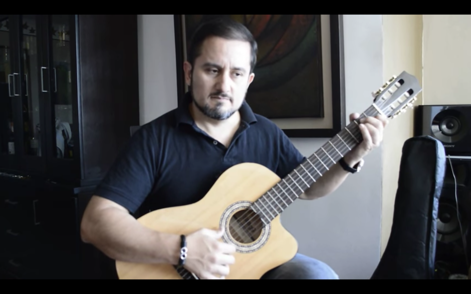 Jos&eacute; Luis Lemus clasific&oacute; en la final de Guitar Master 2016 que se realiza en Polonia. (Foto: Captura de YouTube)
