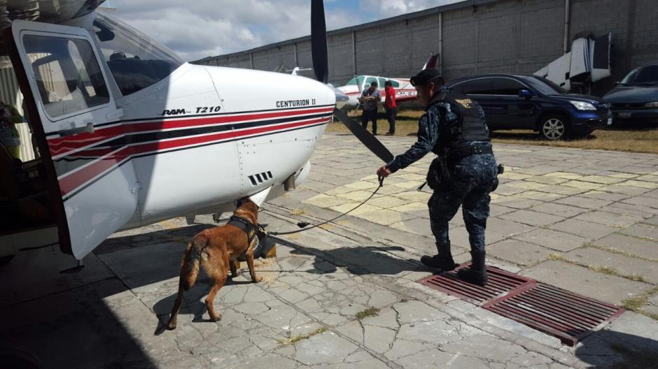 La PNC busca indicios de la utilizaci&oacute;n de avionetas por el crimen organizado. (Foto: PNC) 