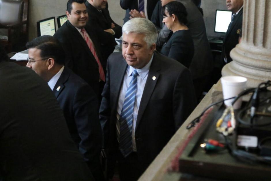 Herber Melgar Padilla fue juramentado el pasado martes. (Foto: Alejandro Bal&aacute;n/Soy502)