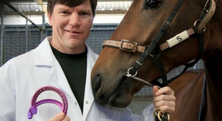 Fabrican herraduras de titanio para caballos de Carrera en Australia. (Csiro)