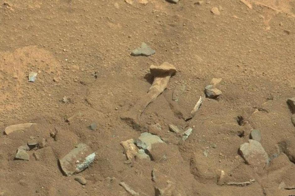&iquest;Un hueso humano en Marte? La NASA lo desmiente, y descarta tambi&eacute;n, que tampoco es el hueso de alg&uacute;n marciano (Foto: NASA)