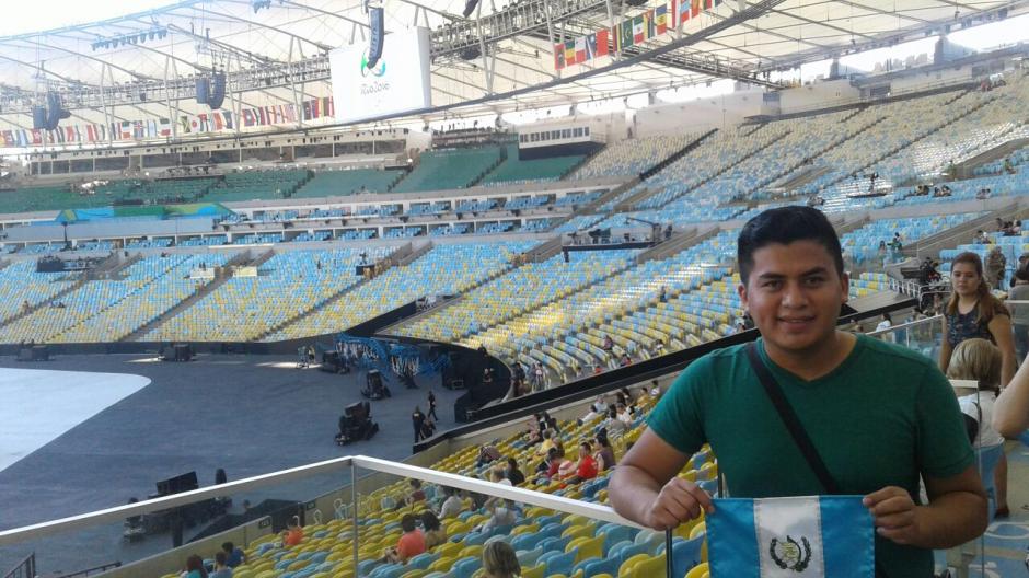 Manuel Antuche es el nombre de uno de los voluntarios guatemaltecos que estar&aacute; en R&iacute;o 2015. (Foto: Cortes&iacute;a Manuel Antuche)  