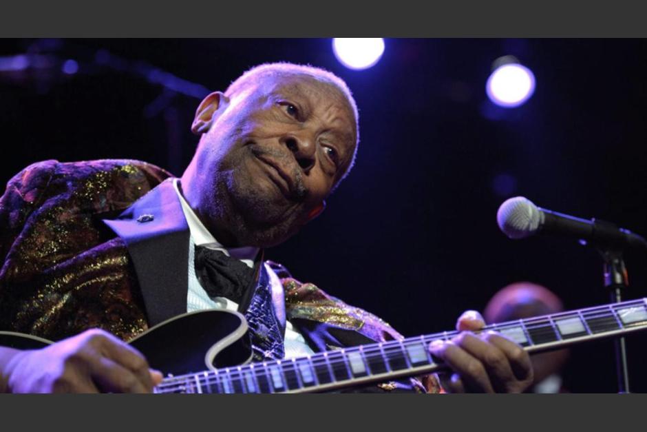 B.B. King durante una actuaci&oacute;n en 2011. (Foto: EFE)