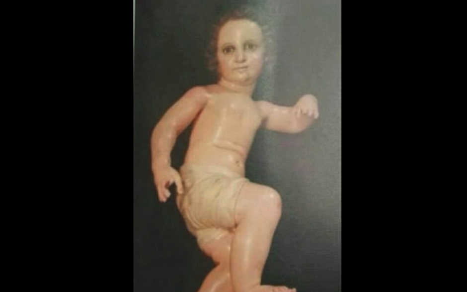 La imagen del ni&ntilde;o Dios del templo hist&oacute;rico de San Francisco fue robada. (Foto: Ministerio de Cultura y Deportes)