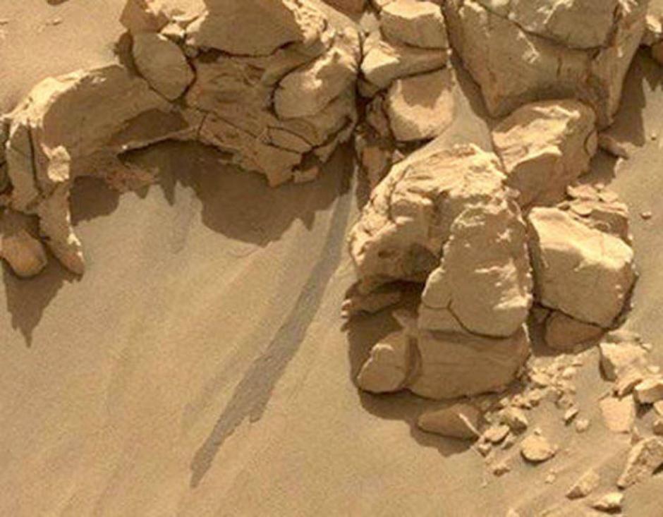 Una imagen captada en Marte. (Foto: express)