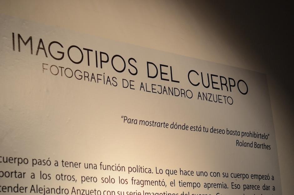 La exposici&oacute;n fotogr&aacute;fica "Imagotipos del cuerpo" est&aacute; abierta al p&uacute;blico en la Alianza Francesa de Guatemala. (Foto: Selene Mej&iacute;a/Soy502)&nbsp;