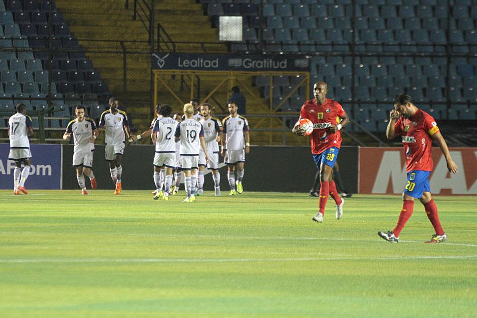 Municipal inici&oacute; el juego con un 1-0 adverso desde el minuto dos del primer tiempo ante el Real Salt Lake. (Foto: Jos&eacute; D&aacute;vila/Soy502)