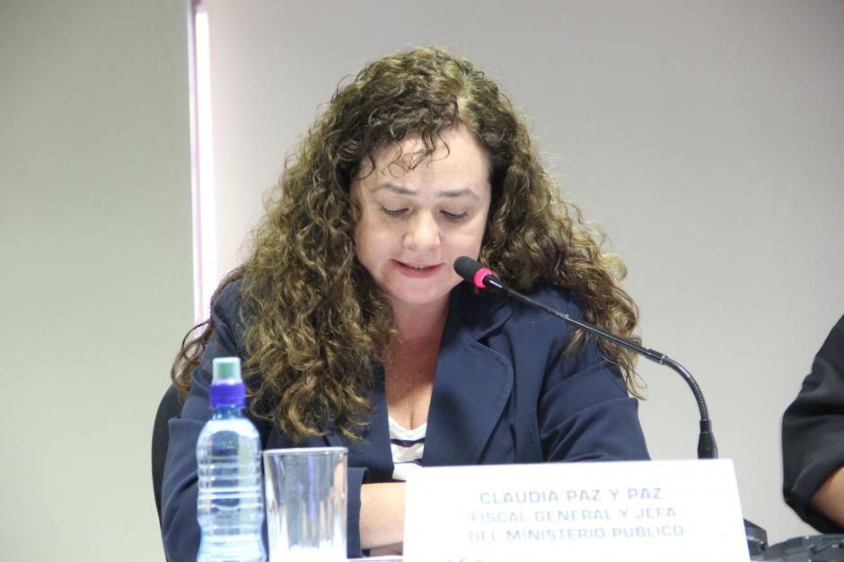 Claudia Paz y Paz, actual Fiscal General, no fue incluida en la n&oacute;mina de seis candidatos entre los cuales el Presidente Otto P&eacute;rez Molina deber&aacute; elegir al nuevo fiscal. (Foto: Antonio Ord&oacute;&ntilde;ez/Soy502)