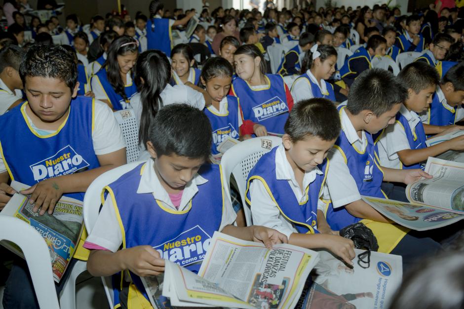 Ni&ntilde;os de distintos colegios pudieron disfrutar del contenido de El Chispazo. (Foto: George Rojas/Soy502)