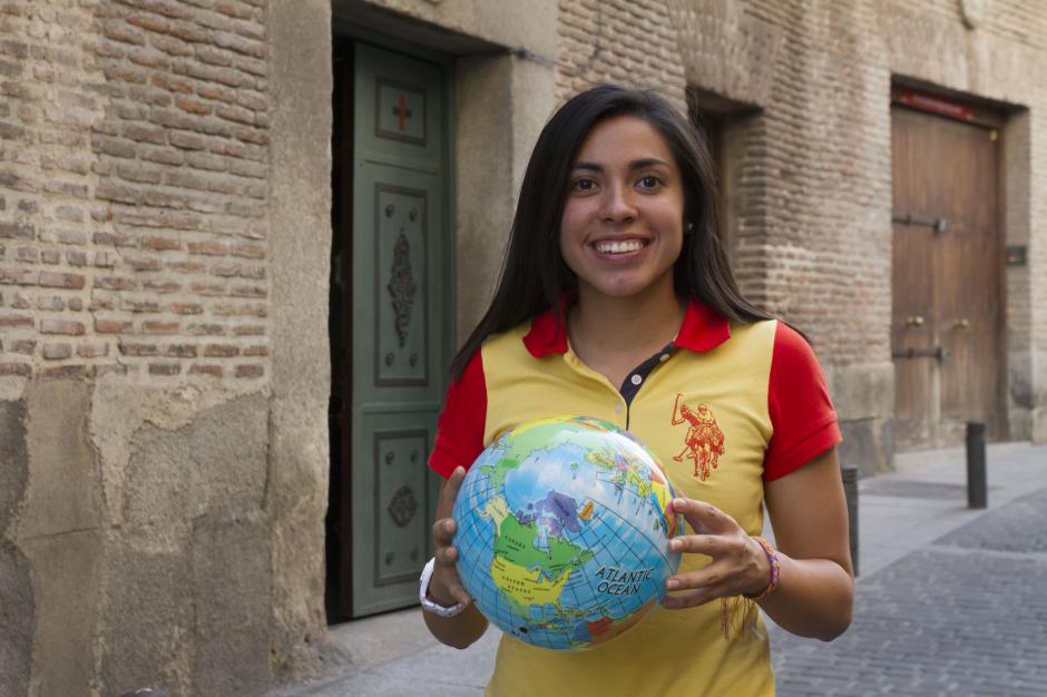 Ana Luc&iacute;a Mart&iacute;nez se convirti&oacute; en la primera futbolista guatemalteca en jugar en la S&uacute;per Liga Femenina de Espa&ntilde;a, actualmente est&aacute; con el Rayo Vallecano. (Foto: Laura Arag&oacute;n)