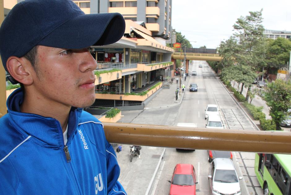 El marchista nacional Juguen Grave sue&ntilde;a con llegar muy lejos en su carrera deportiva. (Luis Barrios/Soy502)