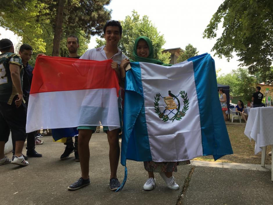 Rodrigo es un joven guatemalteco que viaj&oacute; a Rumania para realizar un voluntariado de dos meses. (Foto: Rodrigo Morales)