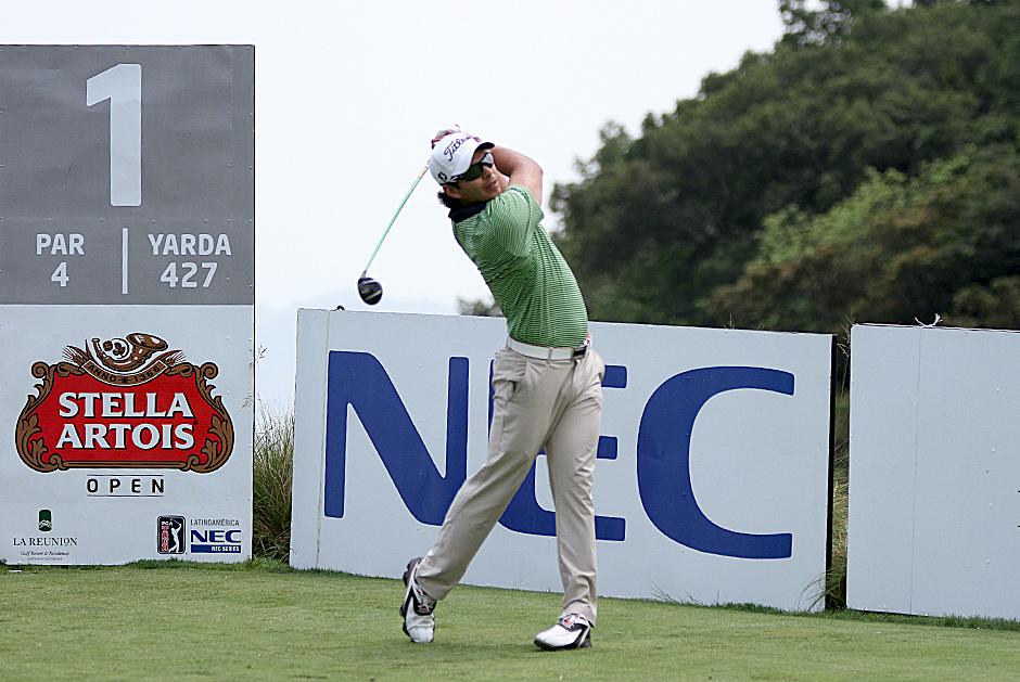 El golfista guatemalteco Jos&eacute; Toledo fue el &uacute;nico que pas&oacute; el corte en el Stella Artois 2014, tercera parada del PGA Tour Latinoam&eacute;rica 2014, que se disputa en la Reuni&oacute;n Golf Resort. (Foto: Luis Barrios/Soy502)