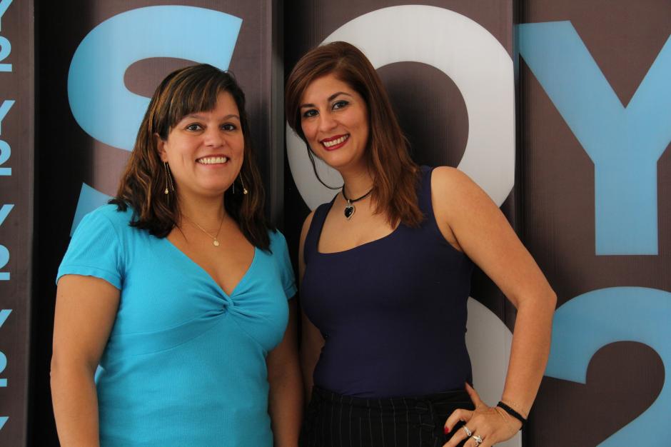 Pamela López Franco y Valia Zipfel se han trazado como objetivo atraer a la industria del cine a Guatemala para dar a conocer las bellezas naturales del país a través de las producciones cinematográficas. (Foto: Fredy Hernández/Soy502)