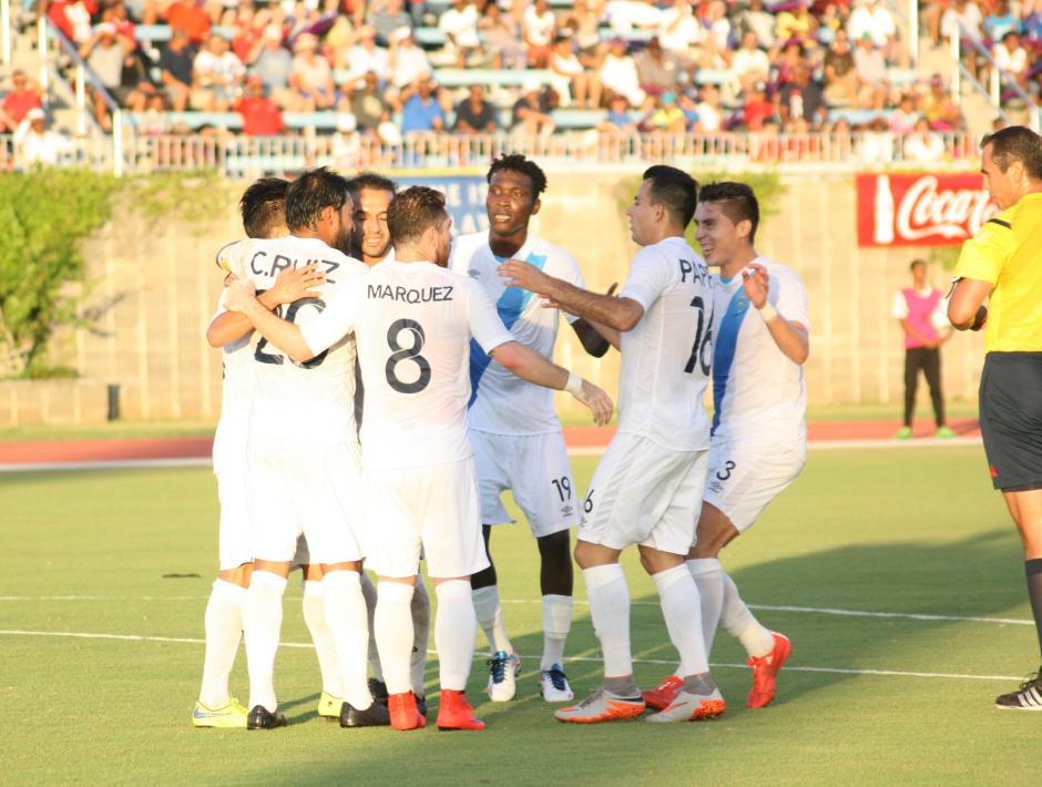 Stefano Cincotta anotó su primer gol con Guatemala y en qué momento. Ahora Guatemala tendrá que mejorar en varios aspectos para las rondas siguientes de eliminatorias. (Foto: Prensa Fedefut)