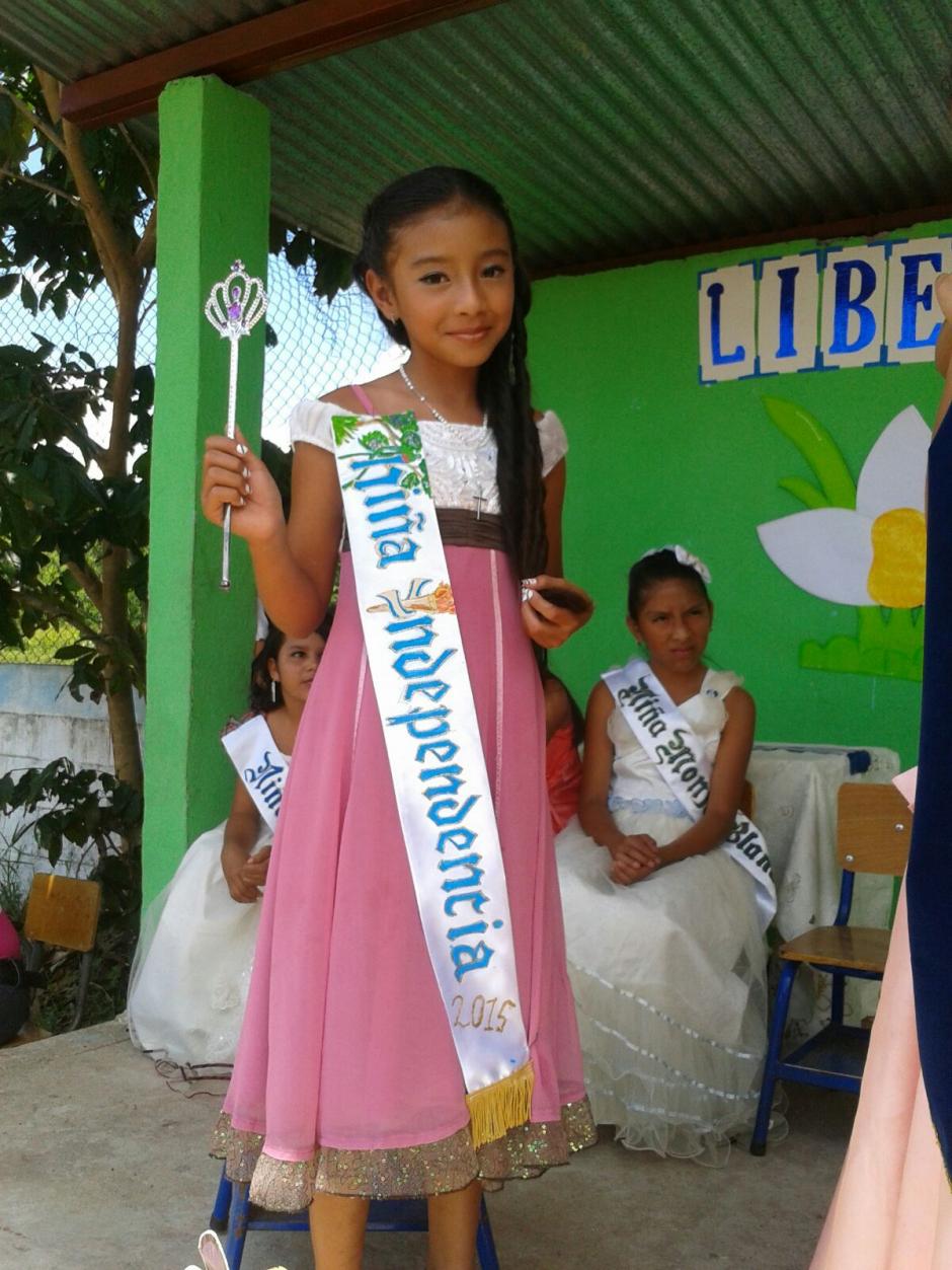 Keily Moreno Enr&iacute;quez termin&oacute; de cursar el tercer grado de primaria y este a&ntilde;o fue electa como la ni&ntilde;a Independencia. (Foto: Cortes&iacute;a Familia)&nbsp;