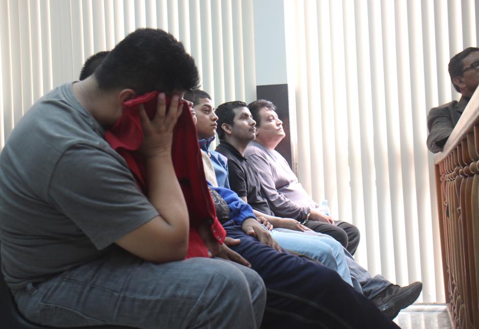 Los sindicados se negaron a declarar ante el Juzgado Tercero de Primaria Instancia Penal. (Foto Alejandro Balán/Soy502)