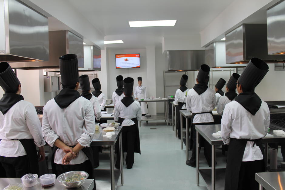 Las instalaciones en donde se impartirá el Taller Gastronómico tienen 793 metros cuadrados de área para el aprendizaje de diferentes disciplinas de la cocina. &nbsp;(Foto: Intecap)