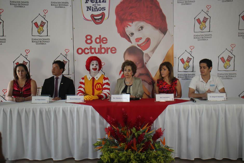 La d&eacute;cimasexta edici&oacute;n del McD&iacute;a Feliz fue presentada en la Casa Ronald McDonald 2. (Foto: Jos&eacute; D&aacute;vila/Soy502)