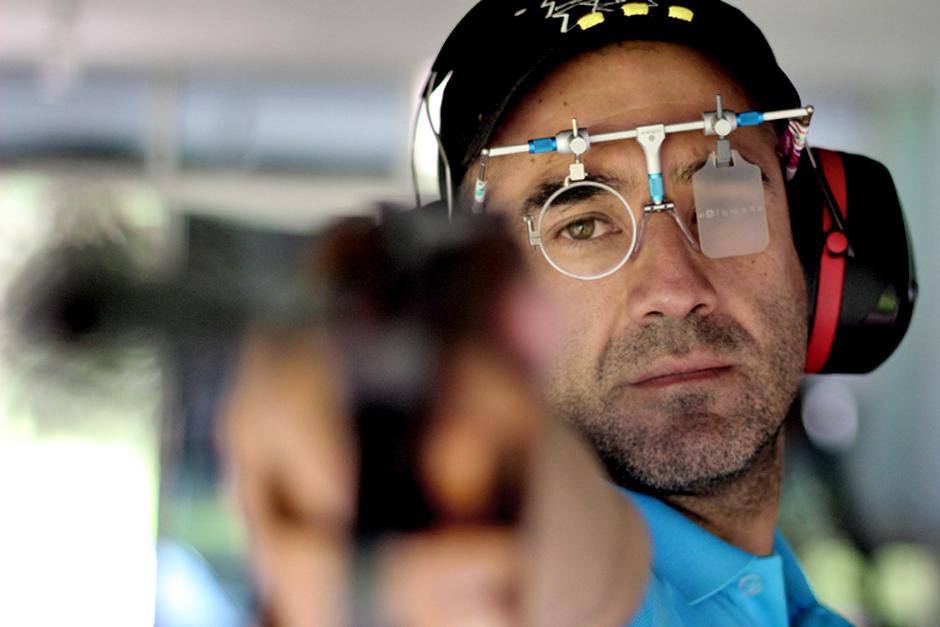 Sergio Werner S&aacute;nchez G&oacute;mez tiene 44 a&ntilde;os y representa a Guatemala en tiro deportivo. (Foto: Jos&eacute; D&aacute;vila/Soy502)