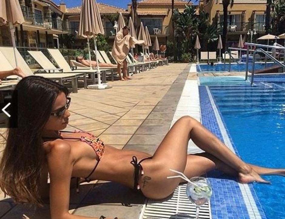 Joana Sanz parece haber sido la principal causa por la que Dani Alves renov&oacute; su contrato con el FC Barcelona para la siguiente temporada. (Foto: Instagram Joana Sanz)