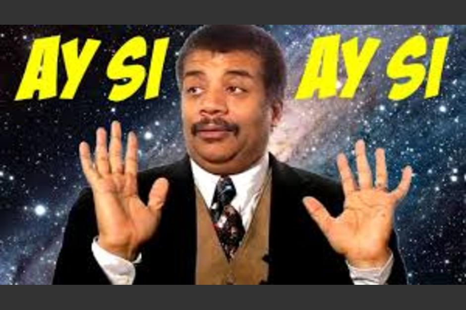 El dibujo de Neil deGrasse Tyson es uno de los "memes" m&aacute;s populares en las redes sociales.&nbsp;