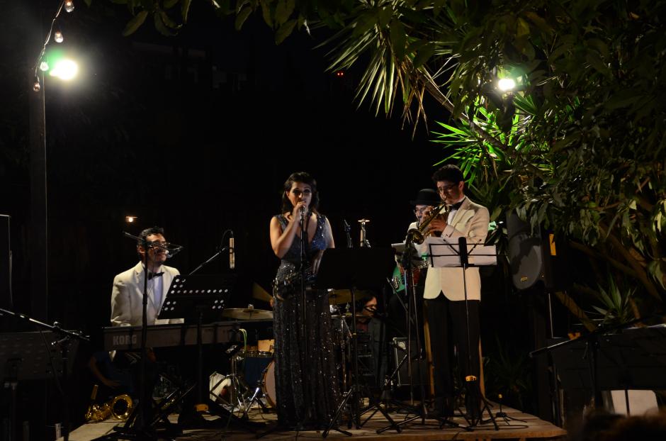 Imox Jazz se present&oacute; ante personalidades de la m&uacute;sica y socialit&eacute;s guatemaltecas. (Foto: Selene Mej&iacute;a/Soy502)&nbsp;