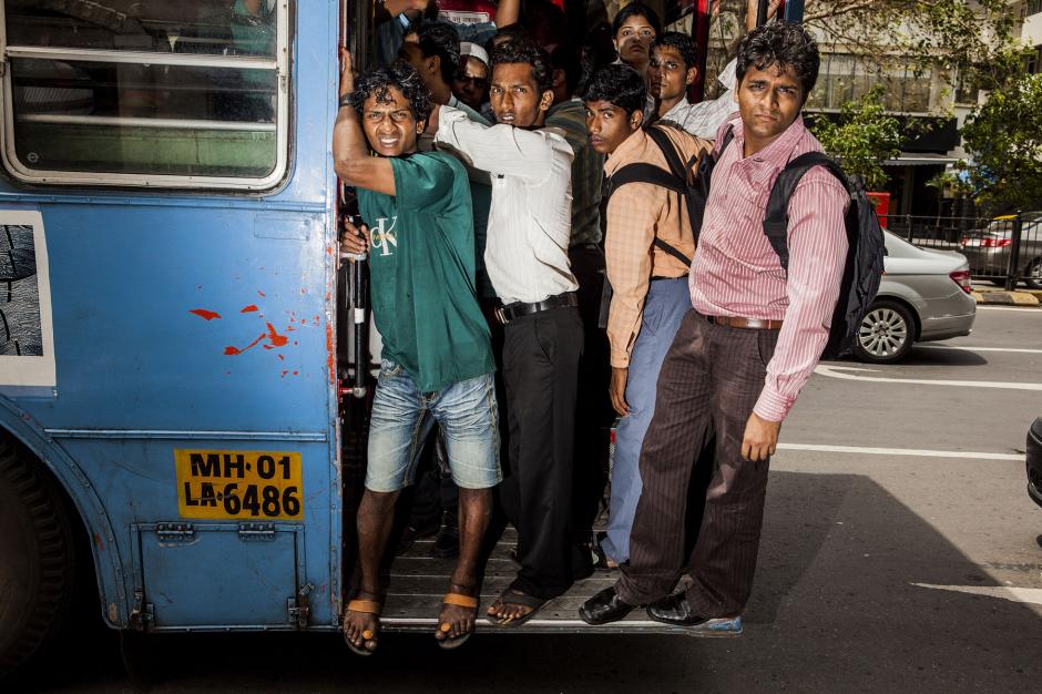 Mumbai es la capital del estado federal de Maharashtra en la India. Es la ciudad portuaria m&aacute;s importante con cerca del 40% del comercio exterior del pa&iacute;s y es tambi&eacute;n la ciudad m&aacute;s poblada de la India. (Foto: Javier Arcenillas)