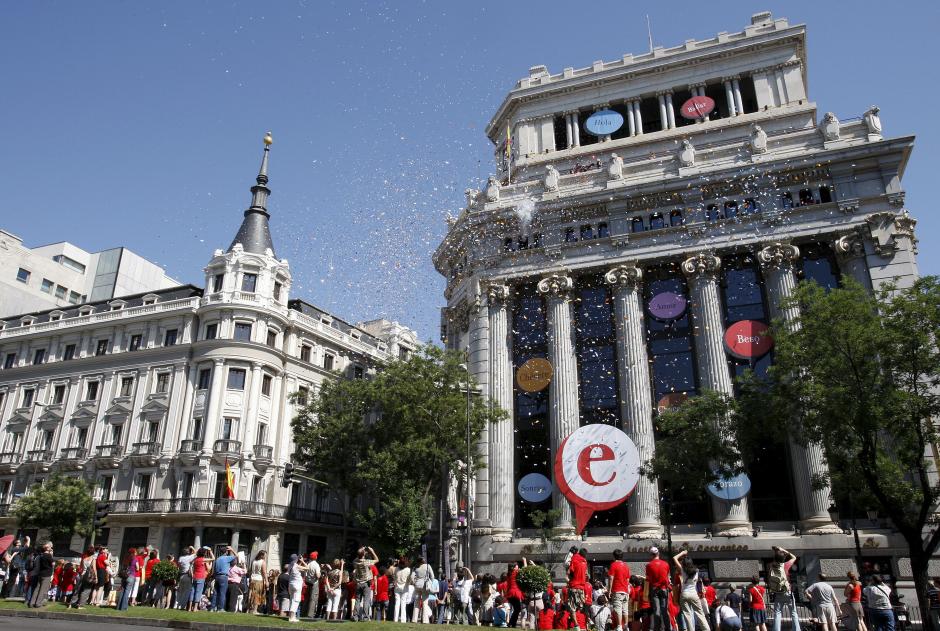 Vista general de la fachada de la sede del Instituto Cervantes de Madrid. (Foto: EFE/Archivo)