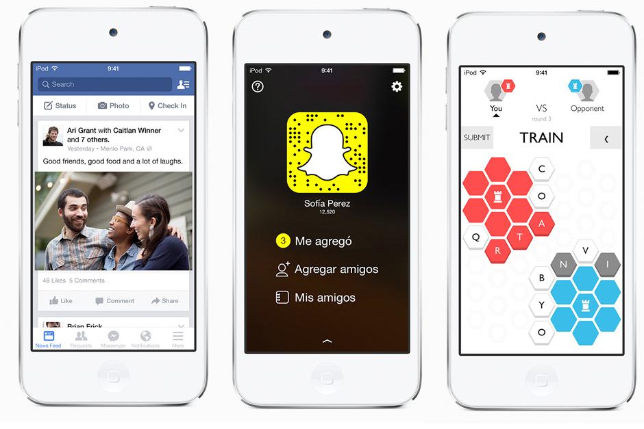 El iPod Touch trae integradas aplicaciones para que los usuarios se diviertan. (Imagen: Apple)