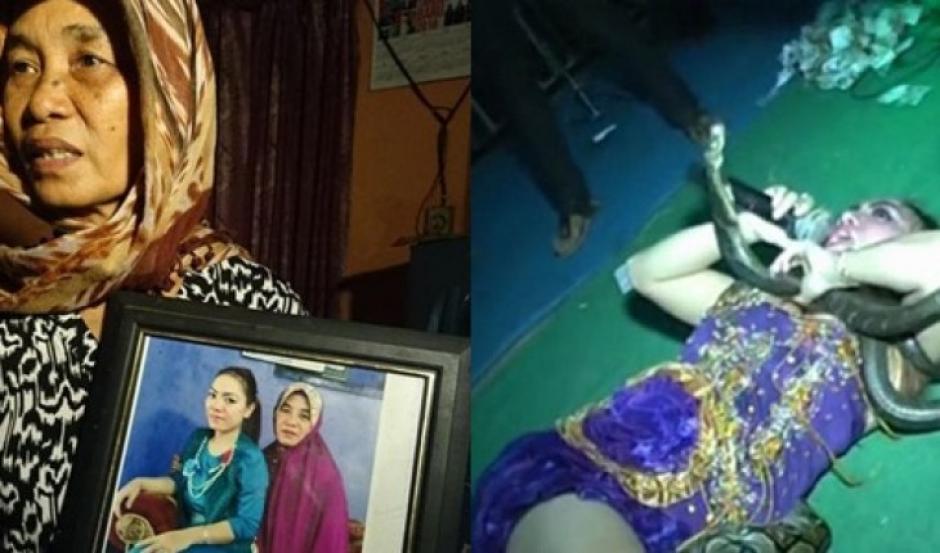 La cantante Irma Bule murió durante un concierto luego de que una serpiente la mordiera, cuando ella la aplastó por accidente y el reptil la atacó. (Foto:&nbsp;smeaker.com)