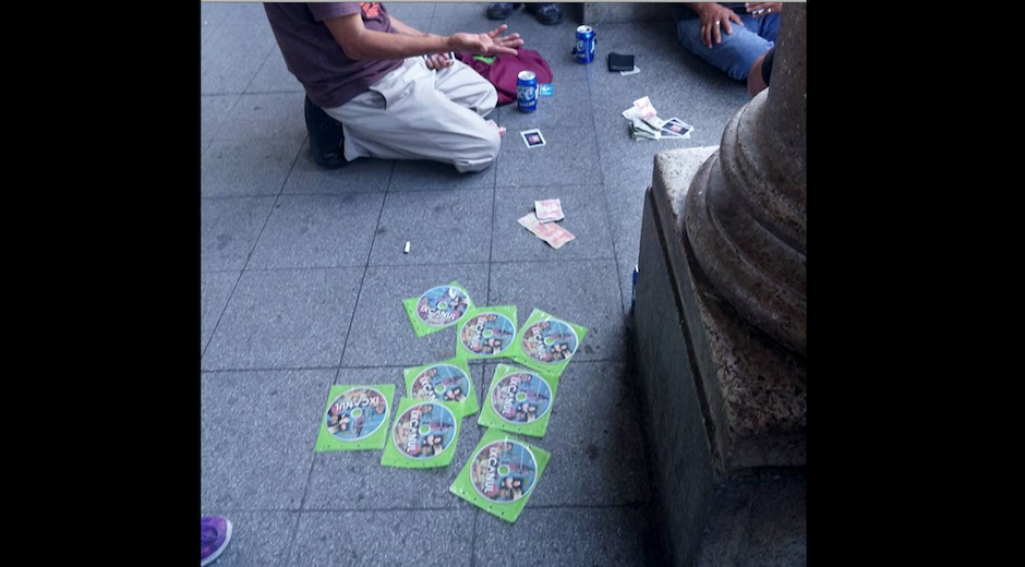 Comercio informal distribuye película pirata con la portada de Ixcanul pero el contenido es otra cinta. (Foto: Ixcanul)&nbsp;