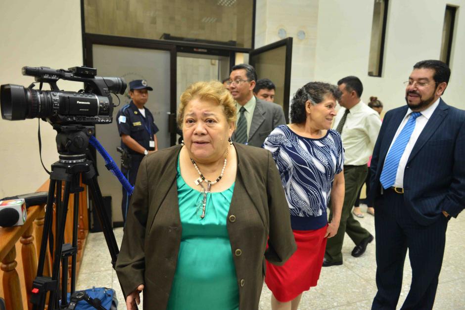 La Jueza Marta Sierra de Stalling recupera su libertad con el pago de una medida sustitutiva de 200 mil quetzales. (Foto: Archivo/Soy502)