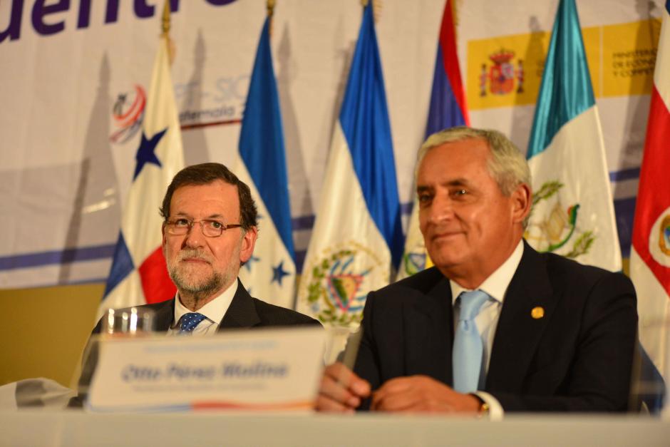 Los mandatarios de Guatemala y Espa&ntilde;a presidieron la clausura del Encuentro Empresarial SICA-Espa&ntilde;a. (Jes&uacute;s Alfonso/Soy502)