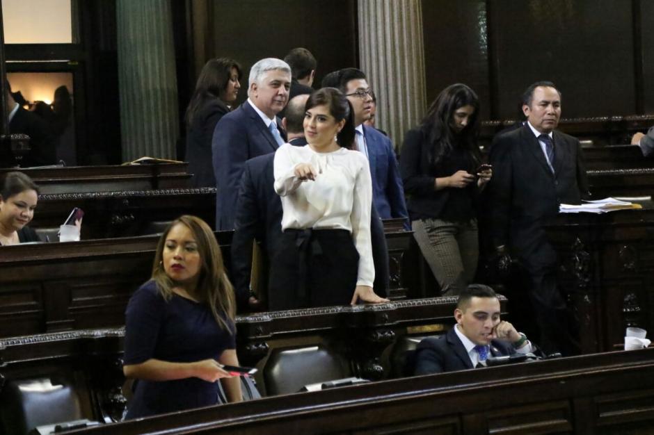 La diputada Patricia Sandoval denunci&oacute; a su jefe de bancada por acoso. (Foto: Alejandro Bal&aacute;n/Soy502)