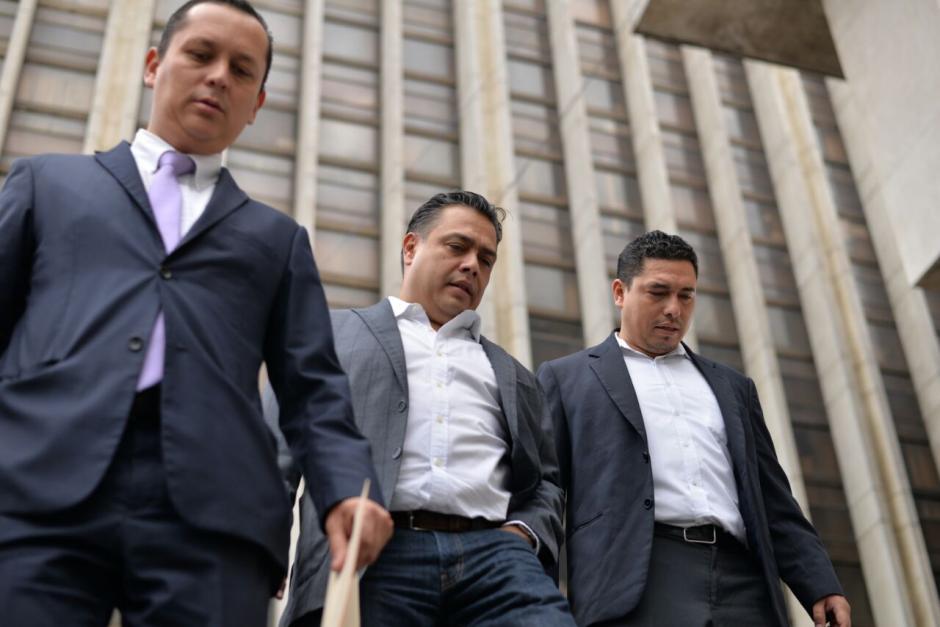 El jefe del bloque FCN, Javier Hern&aacute;ndez, se present&oacute; como testigo a la Torre de Tribunales. (Foto: Wilder L&oacute;pez/Soy502)