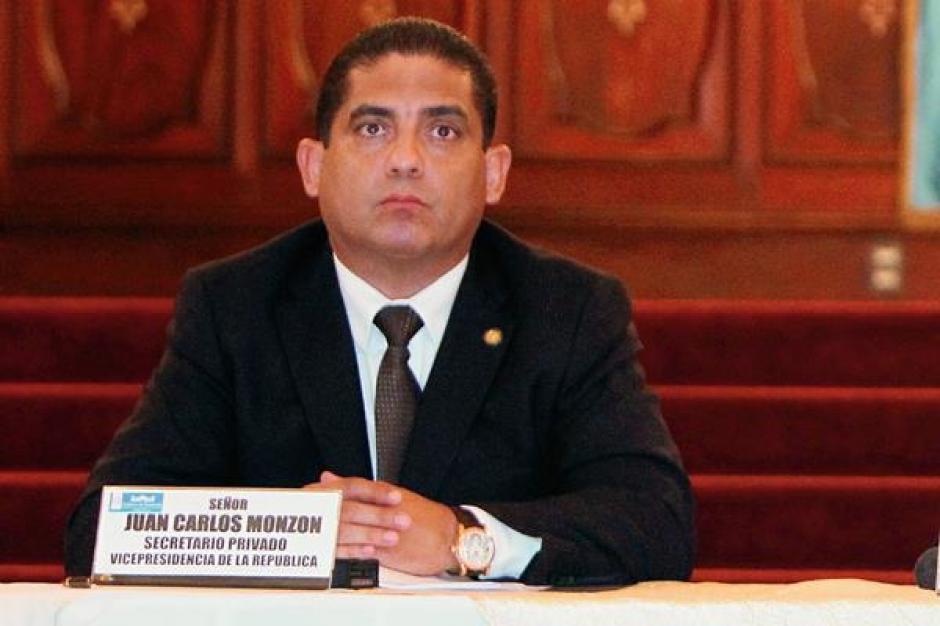 Juan Carlos Monzón es el cabecilla de la red de defraudación La Línea y era el secretario privado de Roxana Baldetti. (Foto: Archivo)&nbsp;