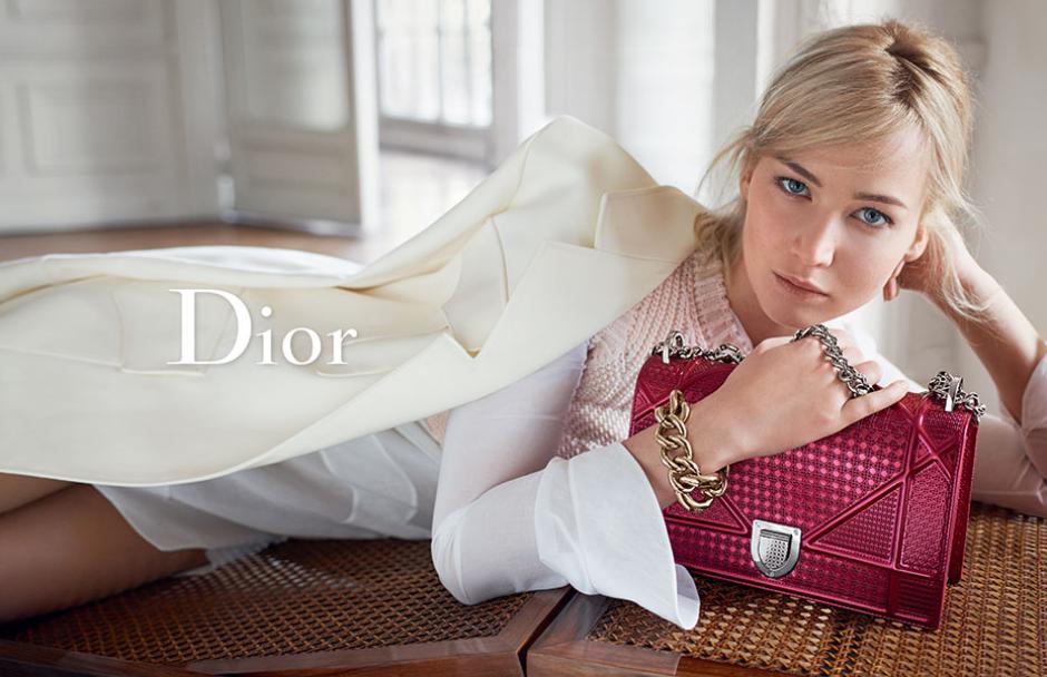 Jennifer Lawrecne es la nueva cara de Dior. (Foto: hollywoodreporter.)