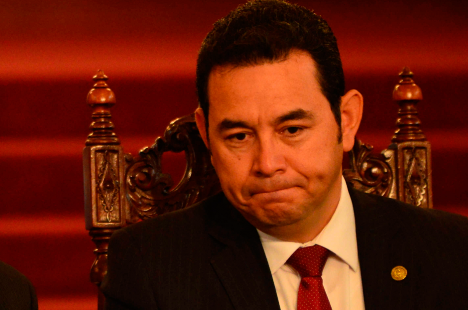 La nueva CC le dio el primer revés a Jimmy Morales, pues rechazó una solicitud de amparo en contra de una Ley que decreta un nuevo delito a funcionarios. (Foto: Wilder López/Soy502)