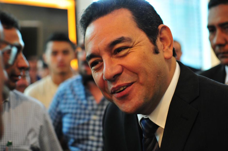 El presidente electo Jimmy Morales se pronunci&oacute; en redes sociales en el D&iacute;a Internacional Contra la Corrupci&oacute;n. (Foto: Alejandro Bal&aacute;n/Soy502)