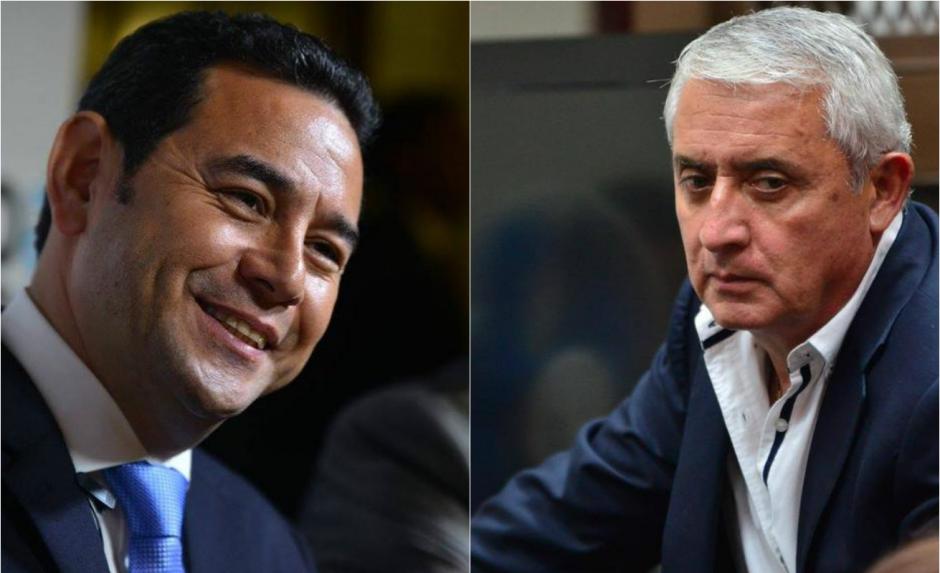 Jimmy Morales incluyó un trabajo de la administración de Otto Pérez como anexo de su informe de Gobierno. (Foto: Soy502)