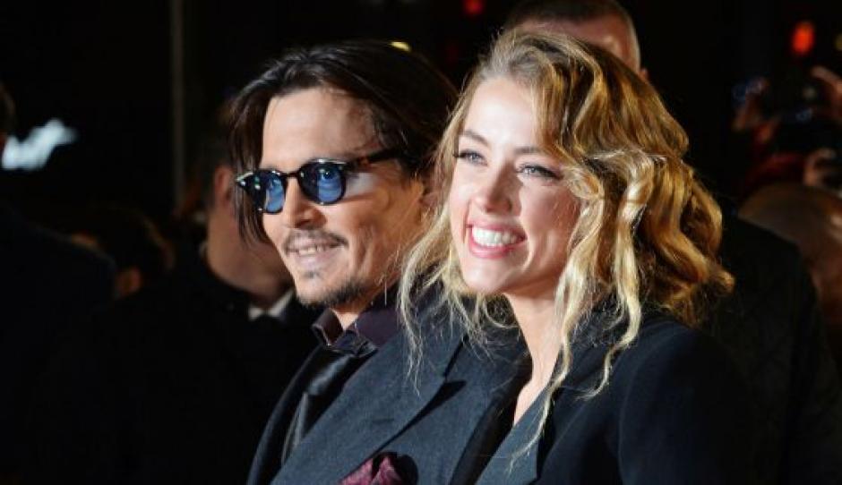 Johnny fue visto con Amber en Londres el mes pasado. (Foto: Dave Benett/Wireimage)