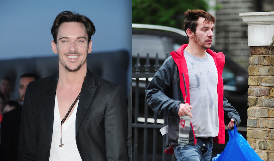 Impactantes im&aacute;genes del estado de abandono en el que se encuentra el actor brit&aacute;nico Jonathan Rhys Meyers fueron captadas por los paparazzis. (Foto: Xposure/MailOnline)&nbsp;