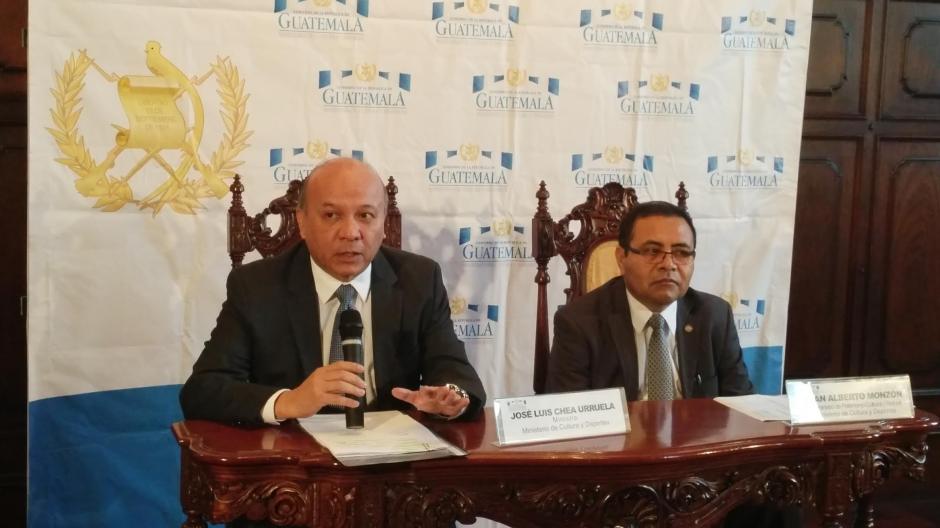 El Ministro de Cultura y Deportes denunci&oacute; a dos empleados por las anomal&iacute;as. (Foto: Jos&eacute; Miguel Casta&ntilde;eda/Soy502)